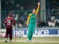 Tahir, Steyn keep Windies to 222 Tahir, Steyn keep Windies to 222