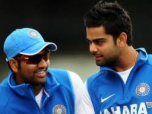 No competition with Rohit, says Kohli No competition with Rohit, says Kohli