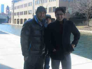 Kumble visits Yuvraj Singh in Boston Kumble visits Yuvraj Singh in Boston