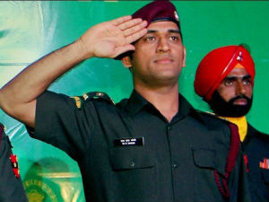 Dhoni happy to be a part of Indian Army Dhoni happy to be a part of Indian Army
