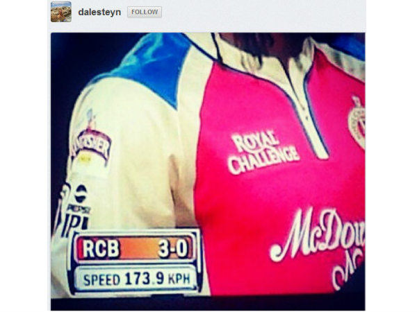 Morne Morkel bowls a ball at 173.9kph! Morne Morkel bowls a ball at 173.9kph!