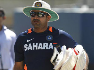 Virender Sehwag's poor form continues Virender Sehwag's poor form continues