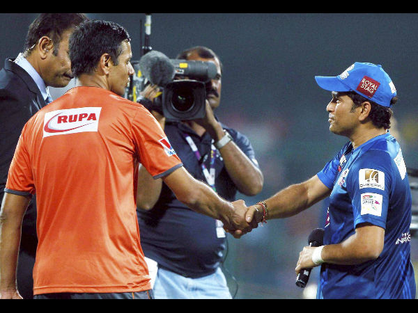 Dravid is a true champion, says Sachin Dravid is a true champion, says Sachin