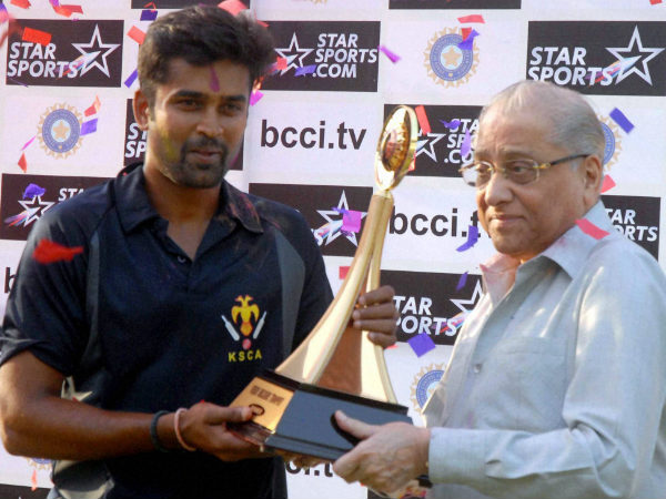 Hat-trick of titles for Karnataka Hat-trick of titles for Karnataka