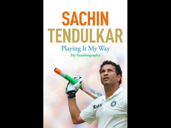 Tendulkar releases his autobiography Tendulkar releases his autobiography