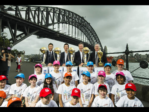 WC winning captains unveil celebrations WC winning captains unveil celebrations